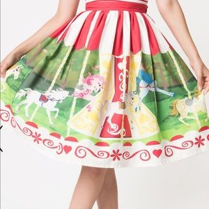 Unique Vintage Carousel Skirt